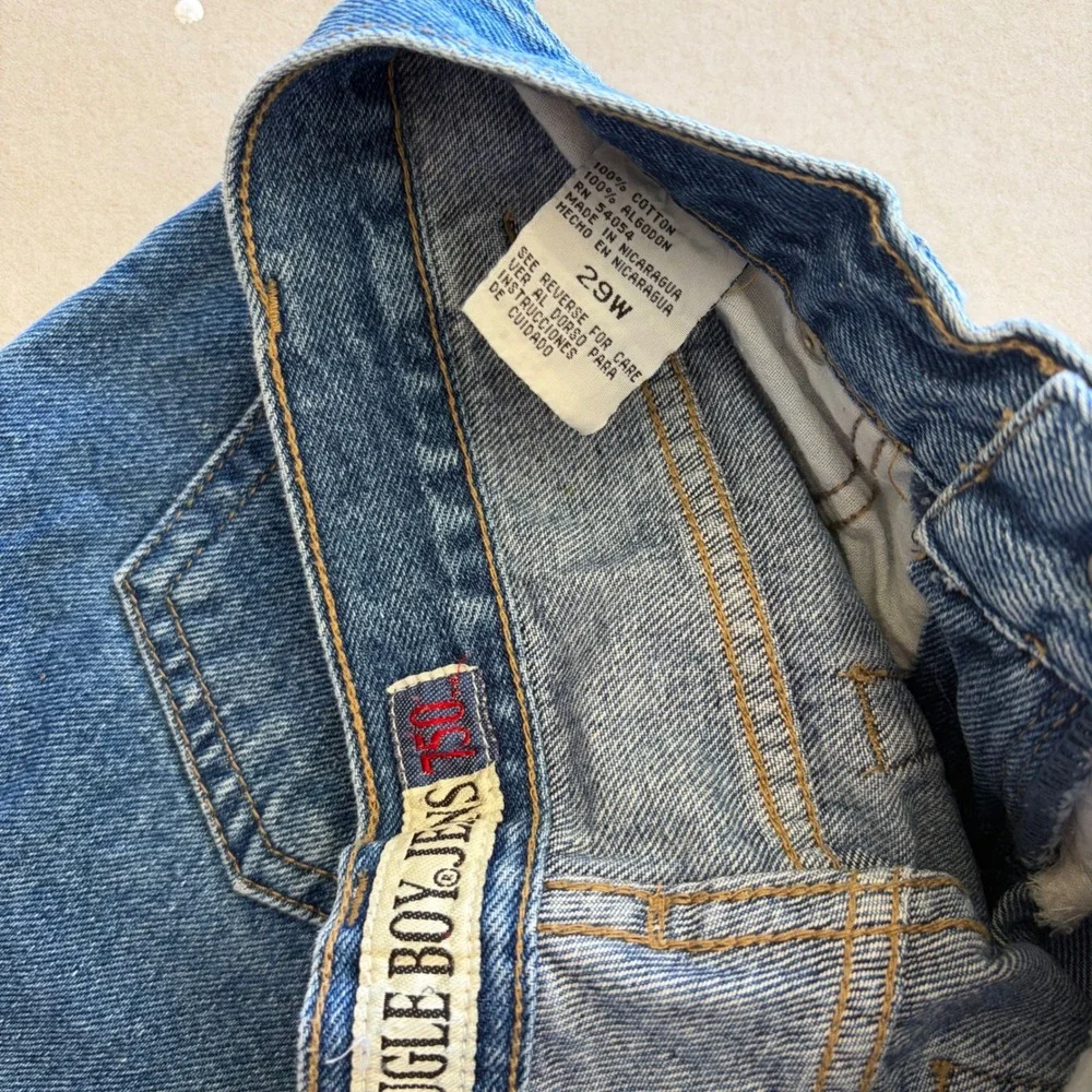 Vintage 90s Bugle Boy Denim Shorts